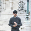 Pull Militaire Lambswool Dark Grey