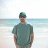 Tee-Shirt Comfort Acid Wash Light Green
