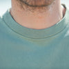 Tee-Shirt Oversized Acid Wash Light Green