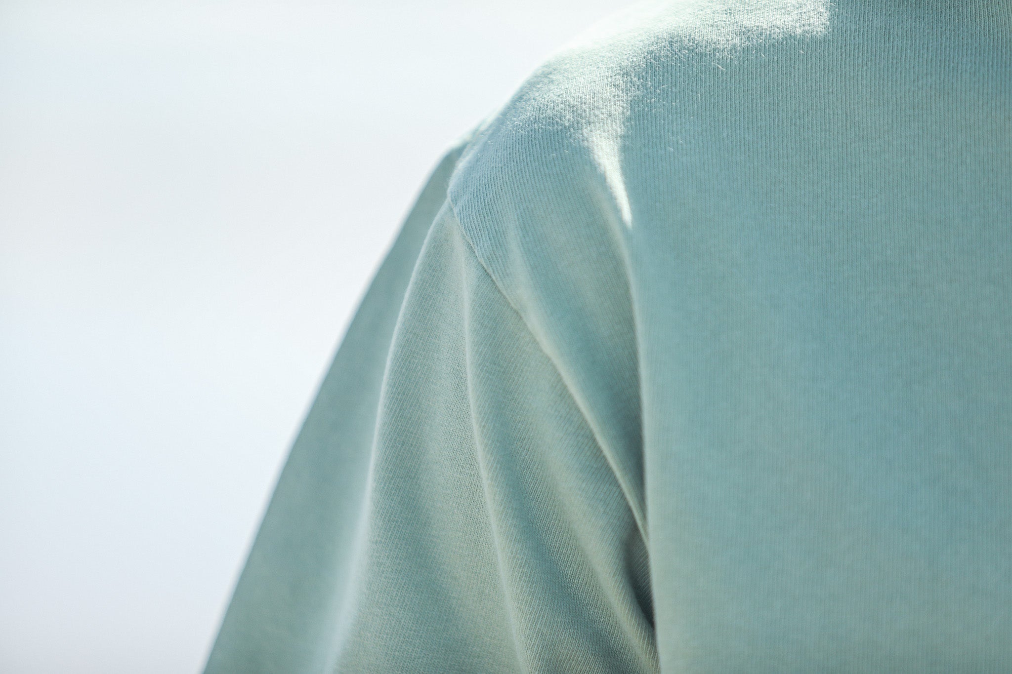 Tee-Shirt Oversized Acid Wash Light Green