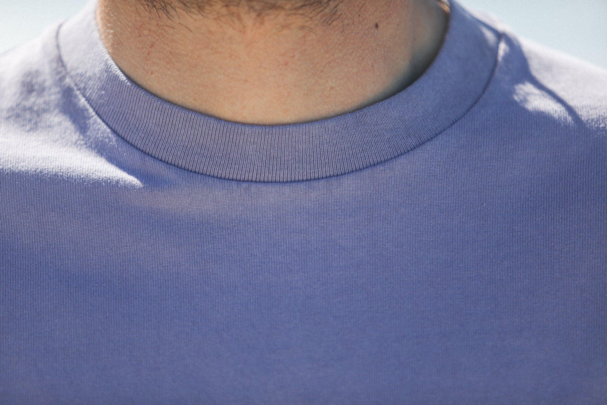 Tee-Shirt Oversize Acid Wash Lilac