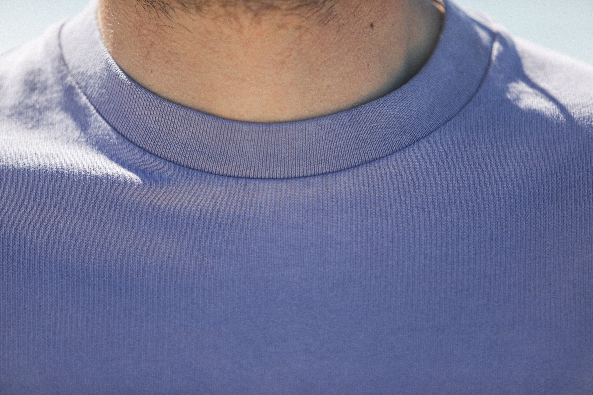 Tee-Shirt Oversize Acid Wash Lilac