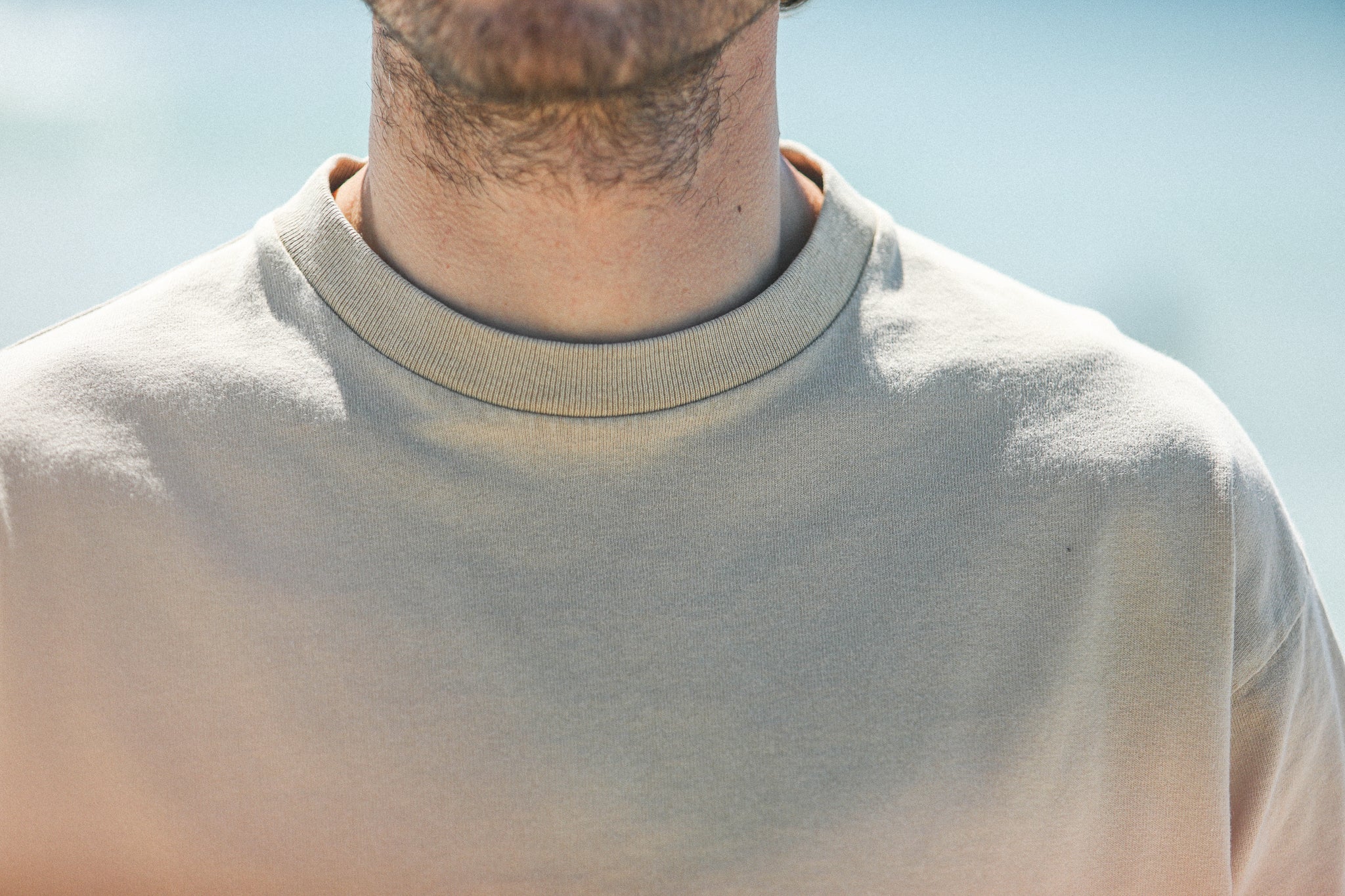 Tee-Shirt Oversize Acid Wash Sand
