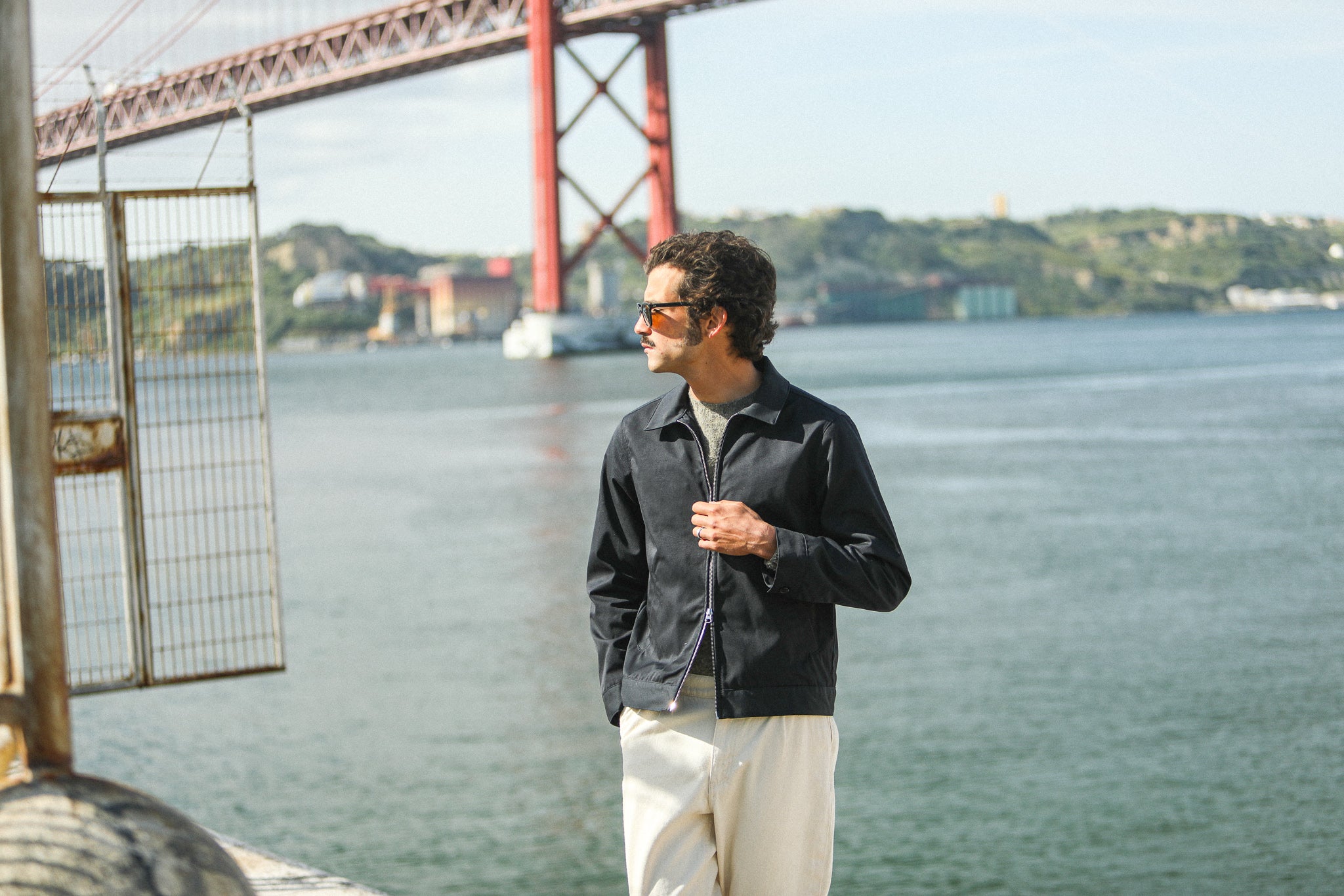 Blouson Imperméable Marine